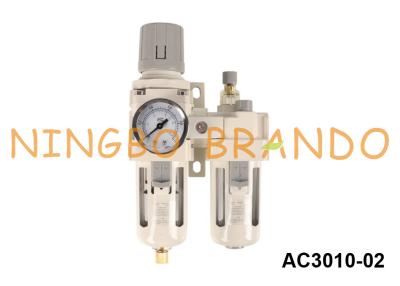 China AC3010-02 SMC Art FRL-Luftfilter-Regler-Fettspritzen-Kombination zu verkaufen