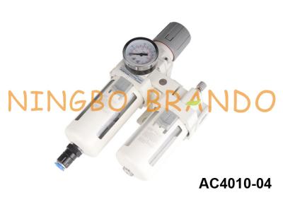 China AC4010-04 SMC Art FRL drückte Luftfilter-Regler-Fettspritze zusammen zu verkaufen