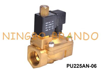 China 3/4'' 2 Way Normally Open Brass Body Solenoid Valve 24V 110V 220V for sale