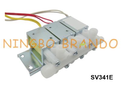 중국 발 마사지 장치를 위한 플라스틱 작은 공기 솔레노이드 밸브 12V 24V 판매용