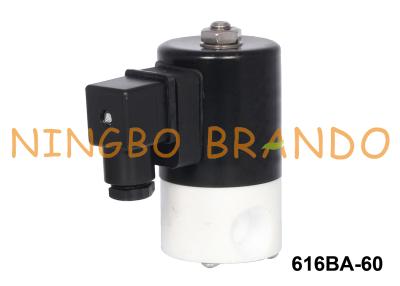 China Solenoide operou a maneira NC 12VDC 24VDC do diafragma 2 da válvula de isolamento PTFE à venda