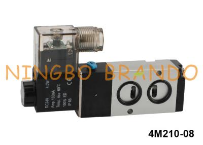 China tipo de maneira pneumática 24V 220V de 4M210-08 Airtac da válvula de solenoide de Namur 5/2 à venda