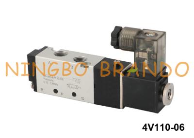 China het Type van 4V110-06 Airtac Pneumatische Solenoïdeklep 5/2 Manier 24V 220V Te koop