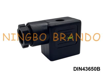 China Tipo B del estruendo 43650 del enchufe IP65 del conector de la bobina de la válvula electromagnética de DIN43650B en venta