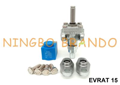 中国 EVRA 15 EVRAT 15 Danfossのタイプ アンモナル電磁弁032F6215 032F6216 販売のため