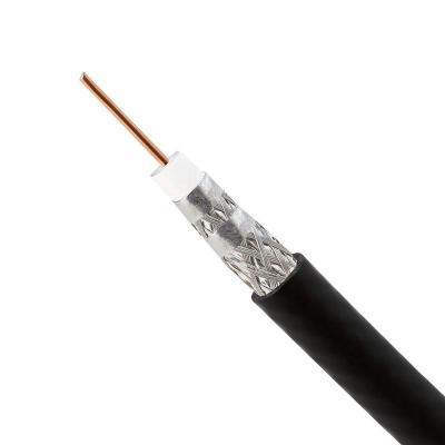 China Indoor/CCTV/CATV RG6 Al Shield RG6 CCTV Cable 75ohm Communication Cable With Power Compound Coaxial Cable for sale