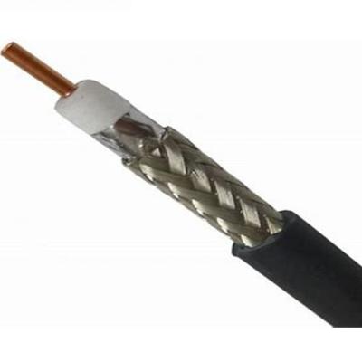 China CATV Manufacturing Cable LMR400 Low Loss CCA Coaxial Bonded Dual Al Foil Conductor + Tinned Copper Shield for sale