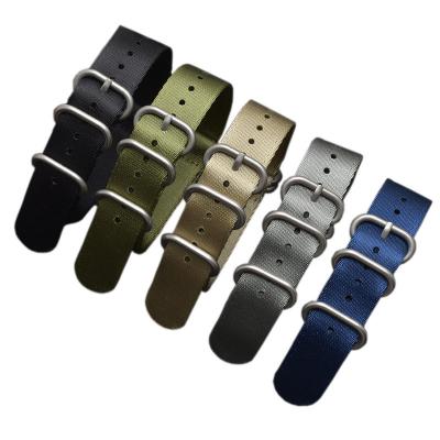 China Fashionable Zulu Style Durable Factory Supply Seat Belt Wrist Watch Band for sale