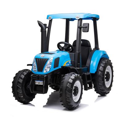 China Ride On Toy 24v 4wheel Kids Ride On Cars HOLLAND T7 License NEW Electric Tractor For Big Kids To Ride for sale