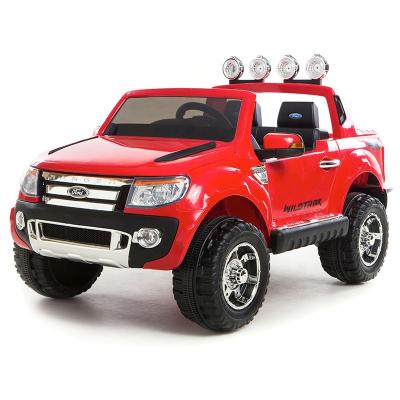 China Ride On Toy 12V Original Under The Wheel Luxury High Quality Kids Power Car Toys License F150 Battery Electric Car For Kids To Drive for sale