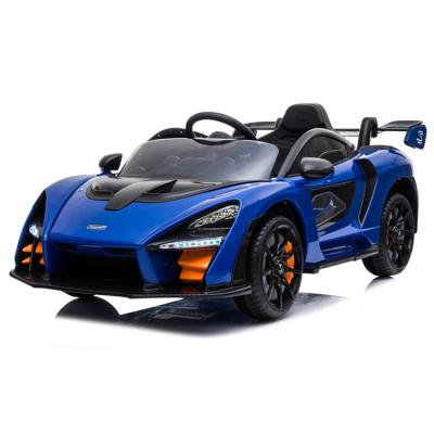 China Ride On Toy Mclaren Senna Licensed High Quality Electric 12v Cars For Kids To Ride On With Remote And Baby MP3 Battery Car for sale