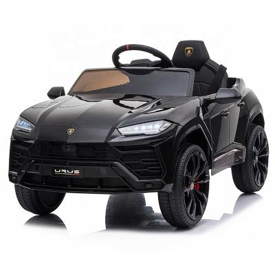 China Ride On Toy New Urus Licensed Children Electric Ride-on Cars Battery Power 12V Pink Toy Car For Children To Drive for sale