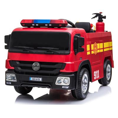 China Ride on 2020 new big electronic model toy kids ride on fire truck and cars with 2.4G rc for kids to drive for sale