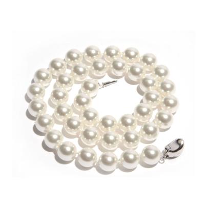 China Nature South Sea Shell Pearl Round Beads Necklace of Europe and America for sale