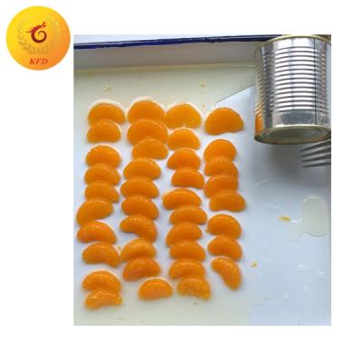 China 312g canned canned tangerine canned fruit in syrup for sale