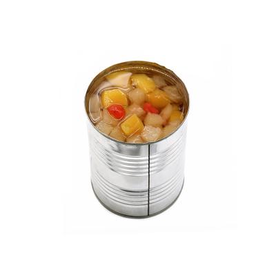 China PRESERVED brands canned fruit salad in syrup for sale