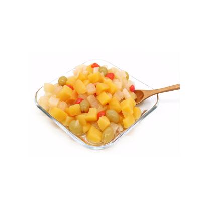 China A10 canned fruit salad in syrup factory price for sale