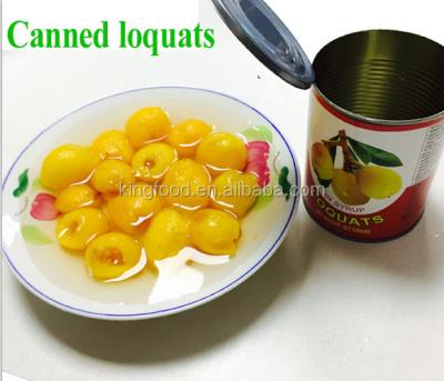 China Canned Fruit In Syrup Canned Loquat for sale