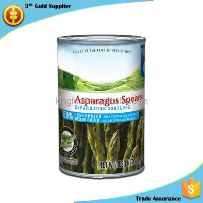 China Fresh Canned Asparagus Price 370ml Green Canned Green Asparagus In Glass Jar for sale