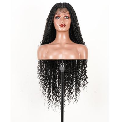 China Kinky Curl Chinese manufacturers sell black long hair  small curly hair  chemical fiber false hair for sale