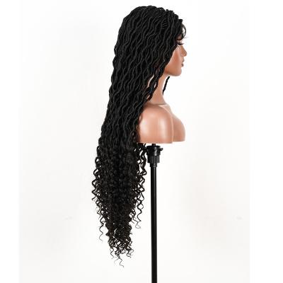 China Kinky Curl Cross border wig European and American hair chemical fiber wig curly African small roll fiber wig for women for sale