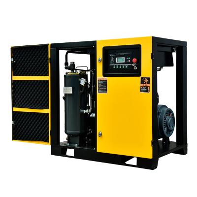 China Factory price lubricated custom direct driven rotary screw air compressor 3phase 50hz 380v 22kw for sale