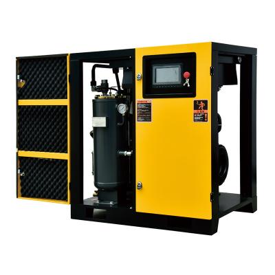 China General Industrial Electric Variable Frequency Screw Lubricated Permanent Magnet Rotary Air Compressors for sale