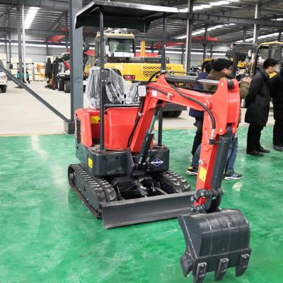 China Cultivate small excavators 860kg kobelco excavators tied tools price for sale