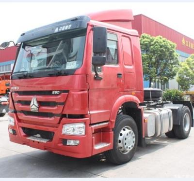 China 4X2 HOWO TRACTOR TRUCK READY TO BOARD SALE AT DISCOUNT 6110*2500*3317 for sale