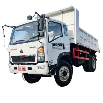 China Sinotruk Brand Howo Light Dump Truck For Sale 4 - 6L for sale