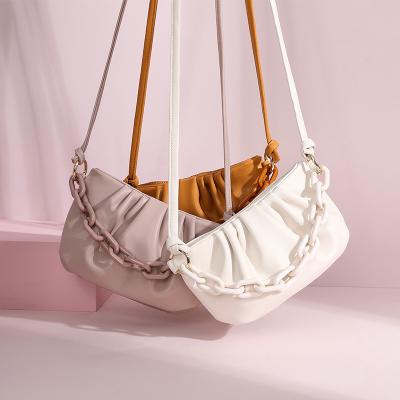 China PU cloud small bag border explosive trend CIA messenger handbags fashion dumpling wild bags for sale