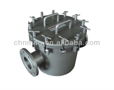 China Industrial Magnet Magnetic Liquid Trap For Pipe Line for sale