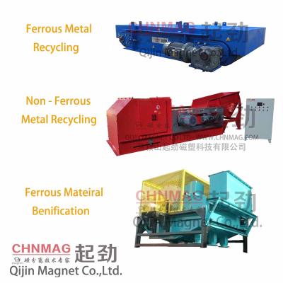 China Mateiral Separating And Sorting Magnetic Separator For Recycling / Extracting /Food Industry for sale