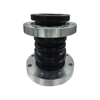 China Air bainai Carbon Steel Flanged Rubber Joint Single Sphere Flexible Epdm Rubber Expansion Joint en venta