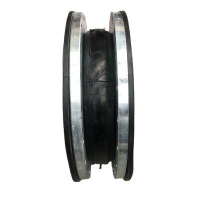 Cina Natural Rubber Air's Double Bellows Rubber Expansion Joint Rubber Limit Telescopic Expansion Joint in vendita