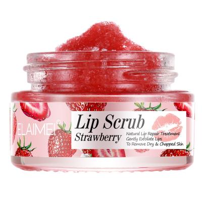 China Exfoliator New Arrival Vegan Lip Scrub Exfoliating Lip Skin Care Fruit Flavor Scrub Lip Care Mask Gel for sale