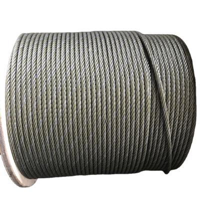 China Other 6x25 Fi+FC/IWR Ungalvanized or Galvanized Line Contacted Wire Rope for sale