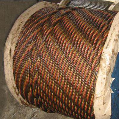 China Other 6x37 S+FC/IWR galvanized and ungalvanized steel wire rope for elevator price for sale