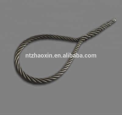 China Soft Eye LIFTING Hand Spliced ​​Wire Rope Sling for sale