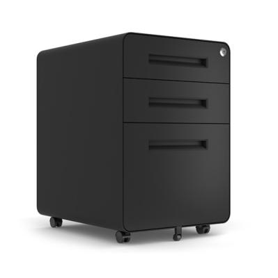 China Traditional Steel Mobile Office Cabinets Custom Metal Movable Locker File Cabinet for sale