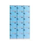 China 6 Doors School Plastic Locker Storage Gym Abs Plastic Locker Wardrobe for sale