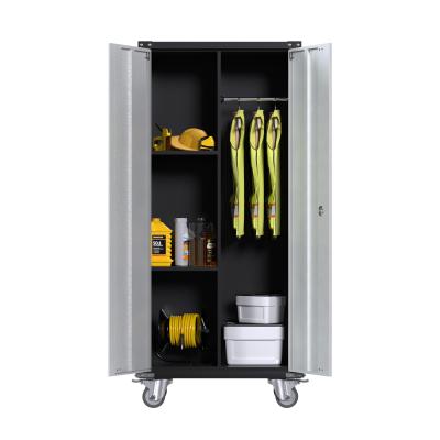 China Multifunctional Metal Storage Cabinets Locker Steel Wardrobe Cabinet with Locking Door for sale