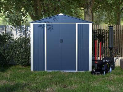 China Utility Storage Shed Tool House with Lockable Double Doors for sale