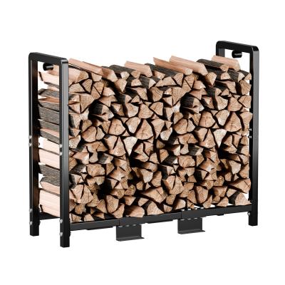 China Adjustable Heavy Duty Fire Log Stacker Stand For Fireplace for sale