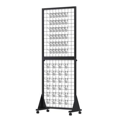 China Beweegbaar draadnetWall Panel Tower Met T-Base vloerstand Te koop