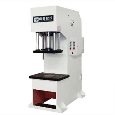 China Single Metal Stamp C Frame Arm Hydraulic Press Machine C Frame Hydraulic Power Press For Metal Stamping for sale