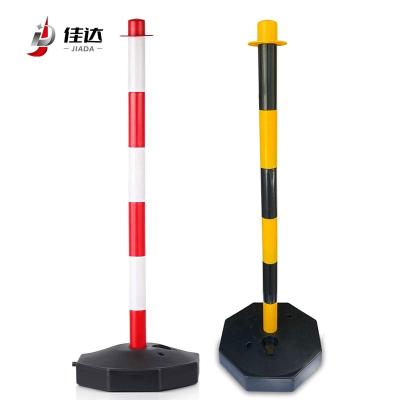 China Portable PE Drafting Water Post PE Sand Filled Low Warning Post for sale