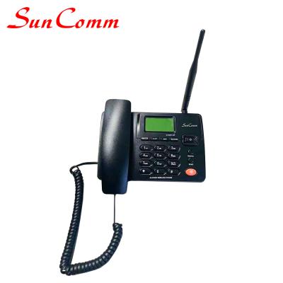 China VOLTE 4g lte fwp android desktop cordless phone fixed mono screen for sale