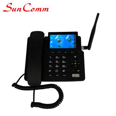 China Callback Function Android 7.1 Color Screen VoLTE LTE 4G Fixed Cordless Phone with wifi hotspot for sale