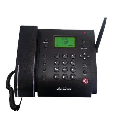 China FM Radio Attached Telephones Landline GSM Desk Phone for sale